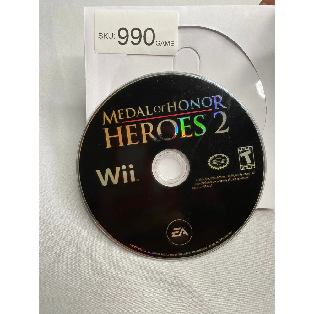 Medal of Honor Heroes 2 Nintendo Wii
